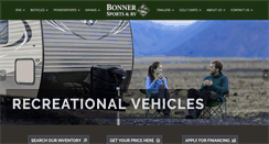 Desktop Screenshot of bonnersports.com